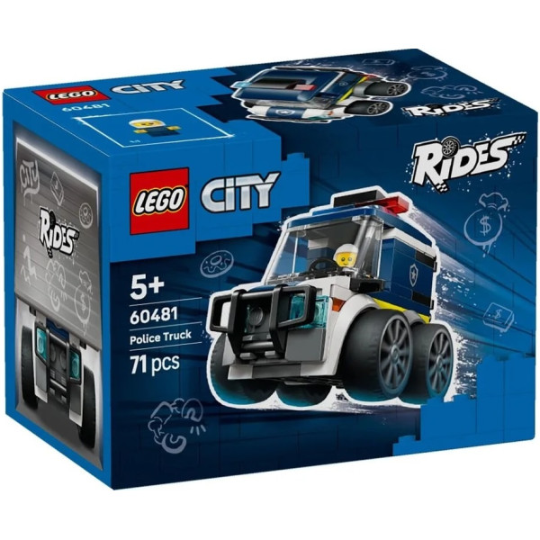 Конструктор LEGO City Автівки — Поліцейська вантажівка