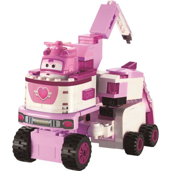Конструктор-трансформер Super Wings Small Blocks 2в1 Buildable Transforming Vehicle Діззі (Dizzy)