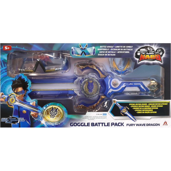 Набір Infinity Nado VI Goggle Battle Pack дзиґа та акс.