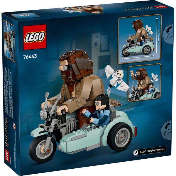 Конструктор LEGO Harry Potter Поїздка Геґріда й Гаррі на мотоциклі