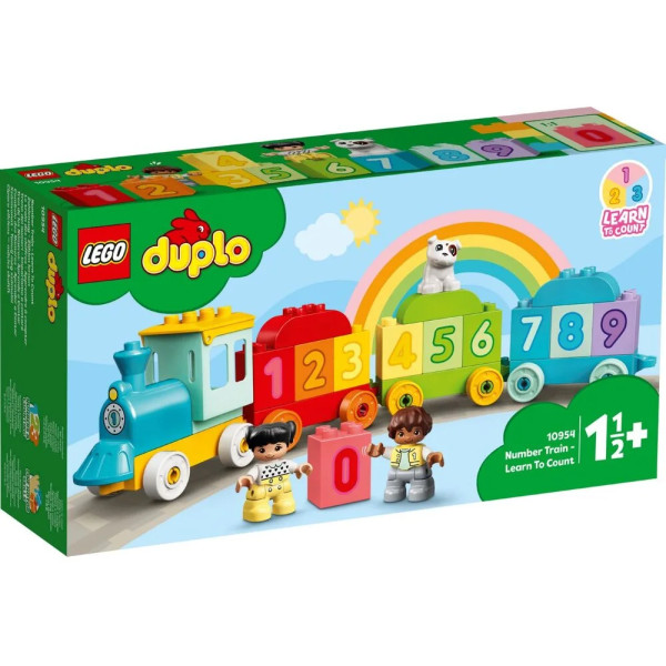 Конструктор LEGO DUPLO Потяг із цифрами – вчимося рахувати