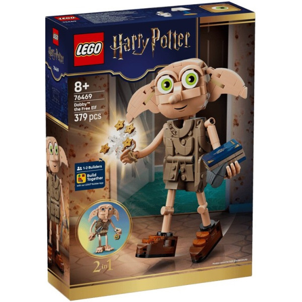 Конструктор LEGO Harry Potter  Добі, вільний ельф