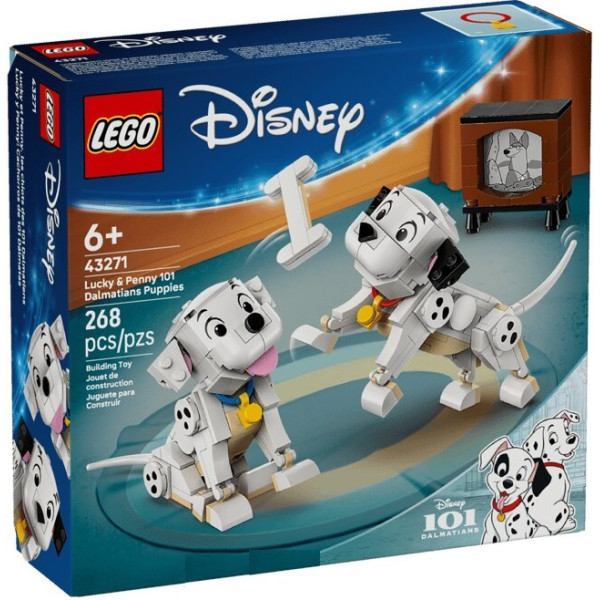 Конструктор LEGO Disney Classic Лакі та Пенні. 101 далматинець