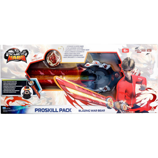 Дзиґа Infinity Nado VI Proskill Pack Палаючий Бойовий Ведмідь (Blazing War Bear)