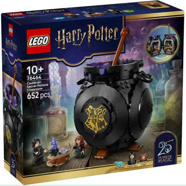 Конструктор LEGO Harry Potter Котел: Таємний клас зіллєваріння