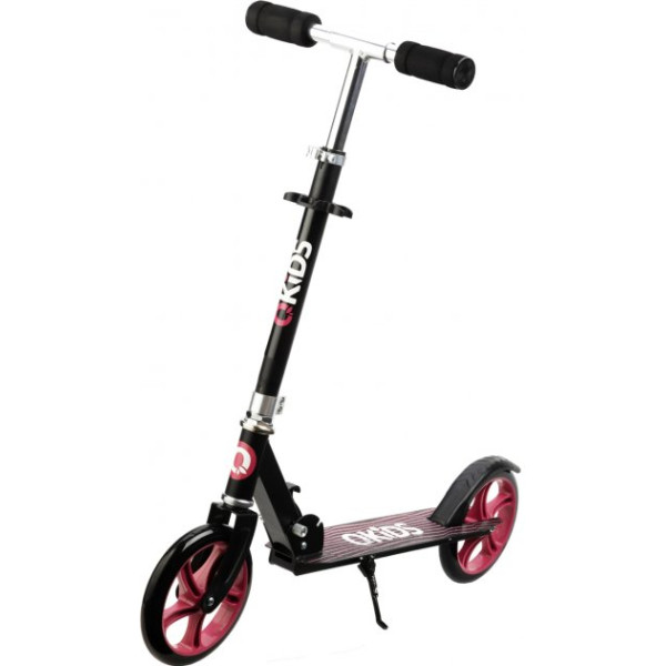 Самокат QKIDS WEISS (колір -black/pink)