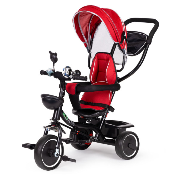 Велосипед з поворотним сидінням Ecotoys Comfort Red