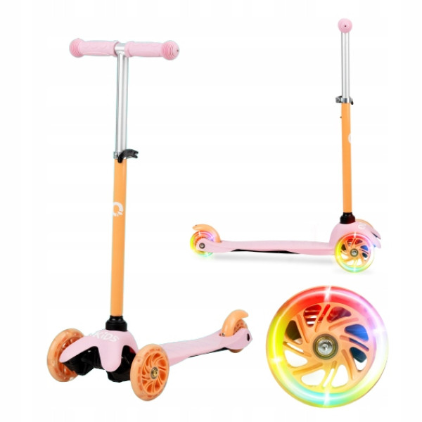 Самокат триколісний QKIDS LUMIS (колір - orange)